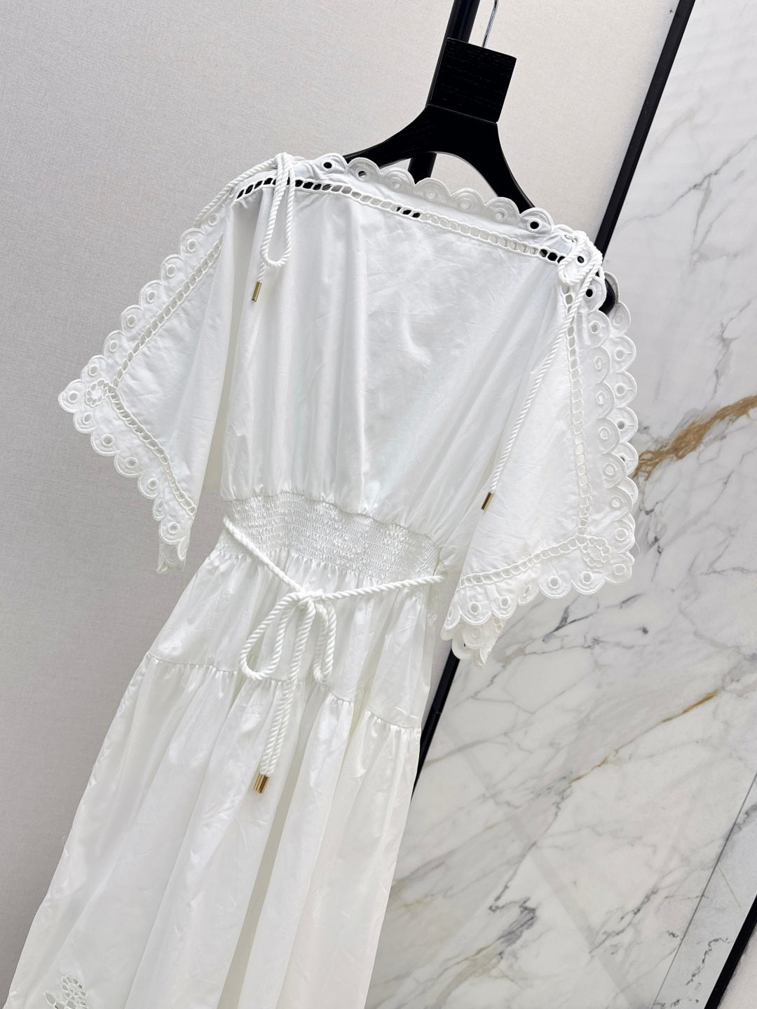 Zimm 25ss embroidered dress