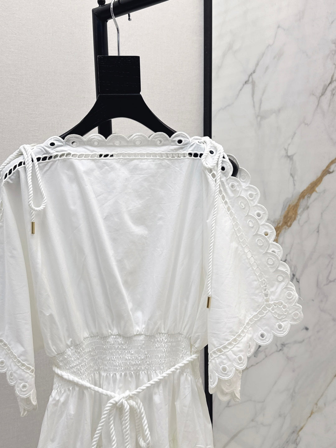 Zimm 25ss embroidered dress