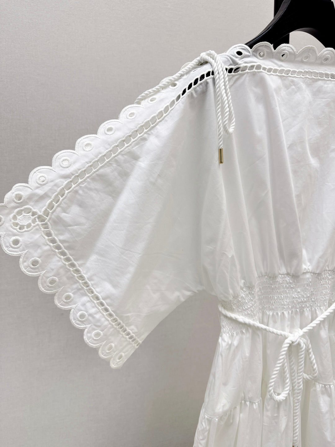 Zimm 25ss embroidered dress