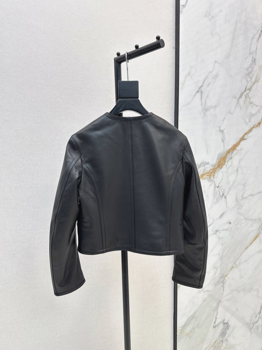 Ala 25fw leather jacket
