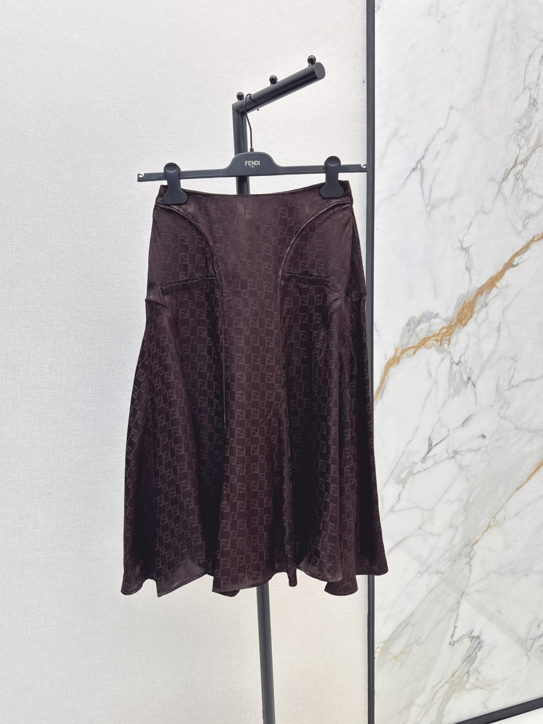 Fend 25ss jacquard skirt