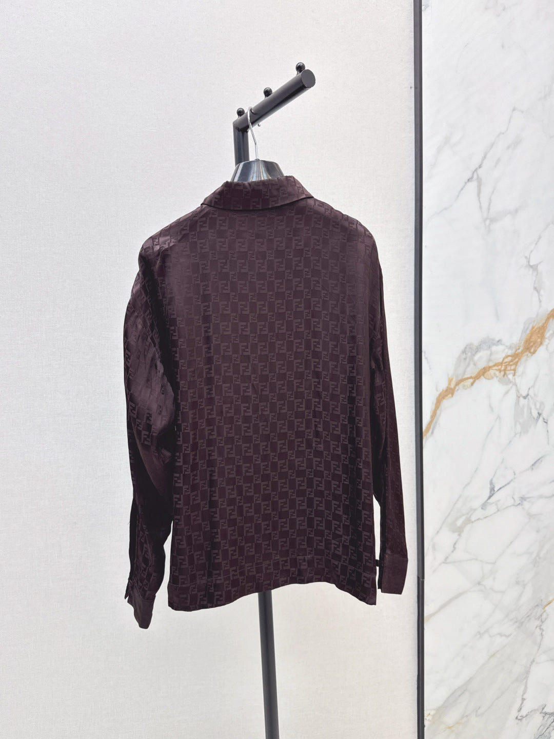 Fend 25ss jacquard shirt