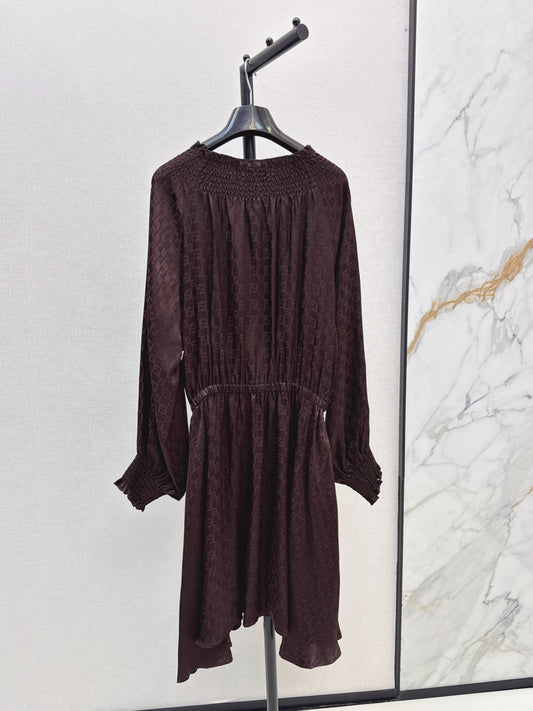 Fend 25fw jacquard dress