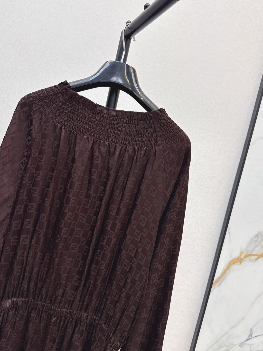 Fend 25fw jacquard dress