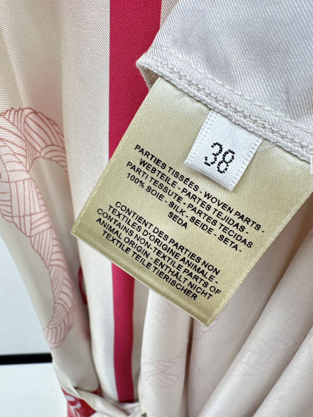 Herm 25fw silk dress