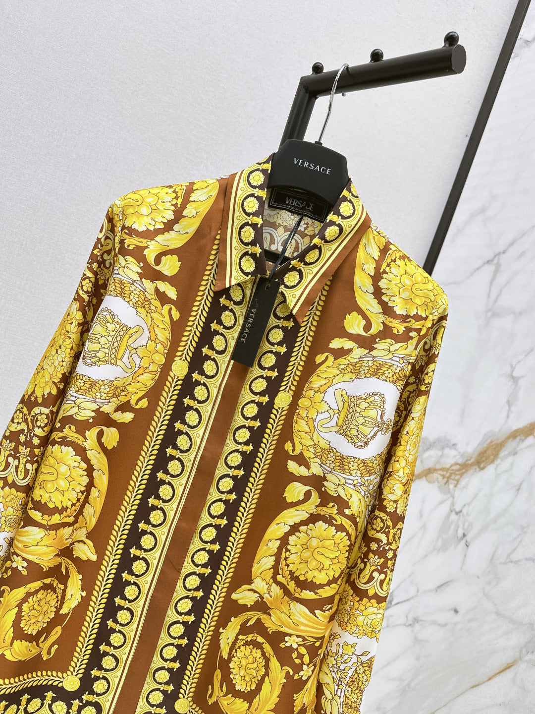 Vers 25fw silk shirt