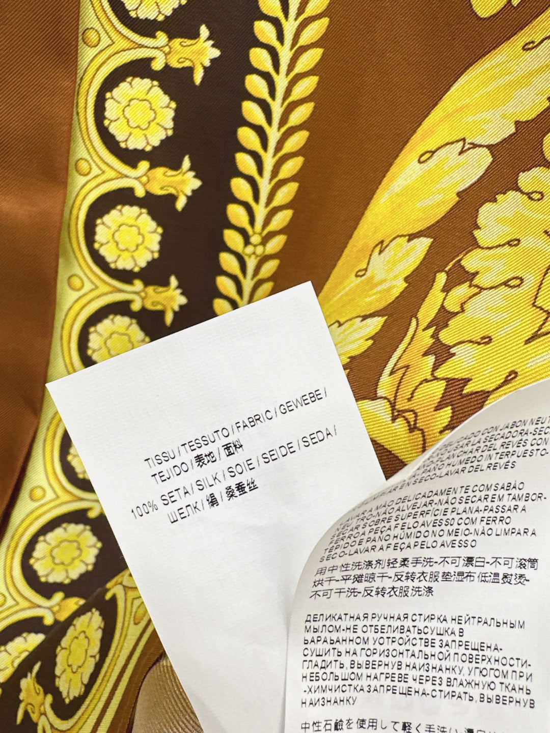 Vers 25fw silk shirt