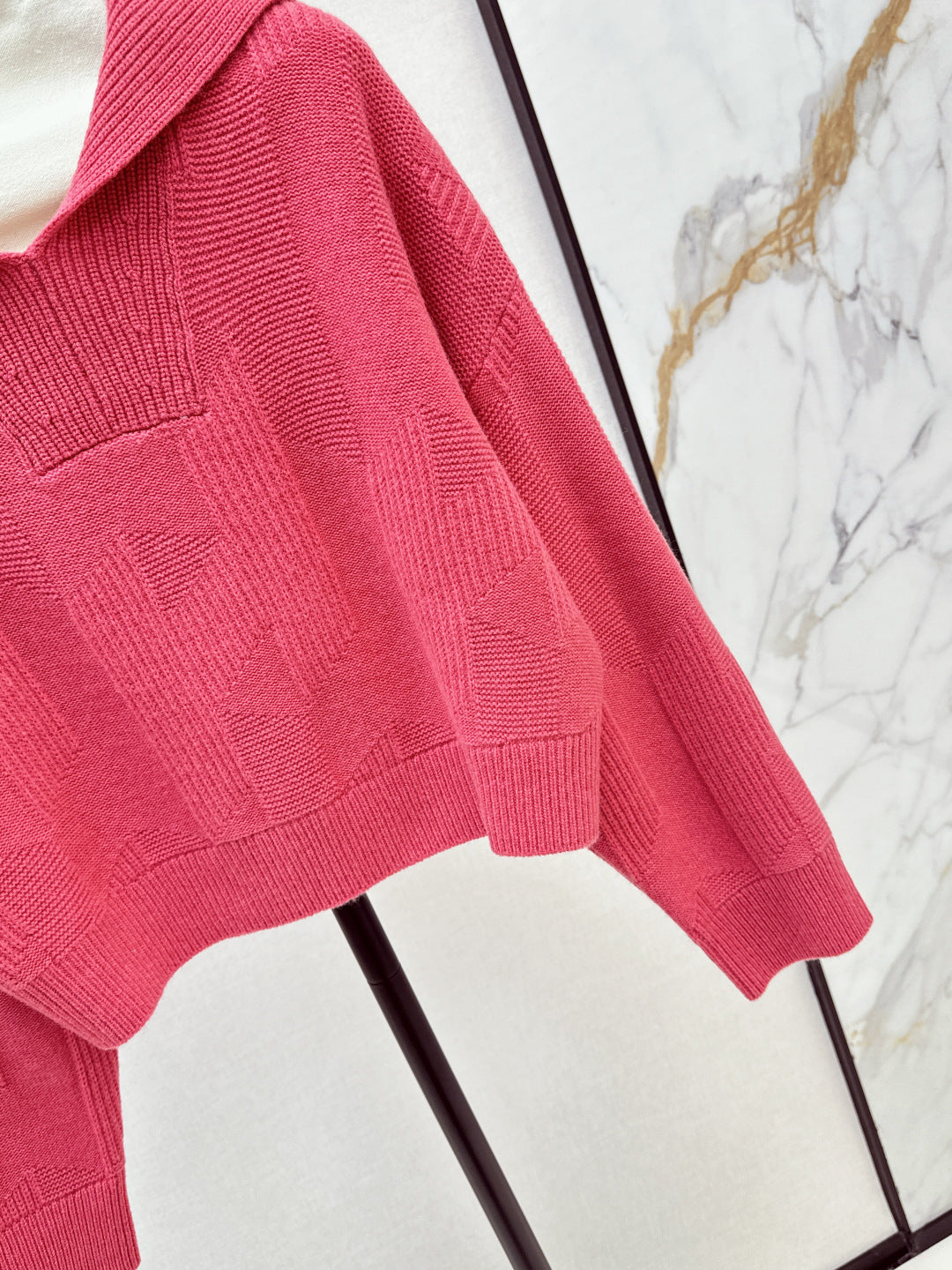 Herm 25fw jacquard sweater