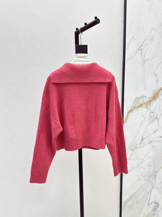 Herm 25fw jacquard sweater