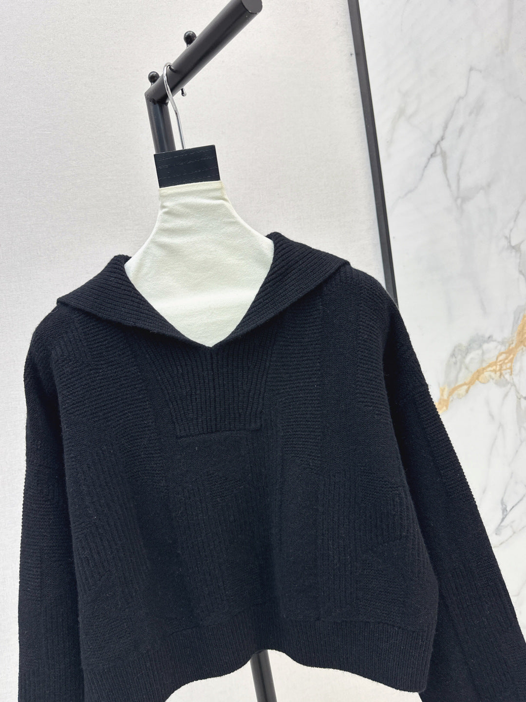 Herm 25fw jacquard sweater