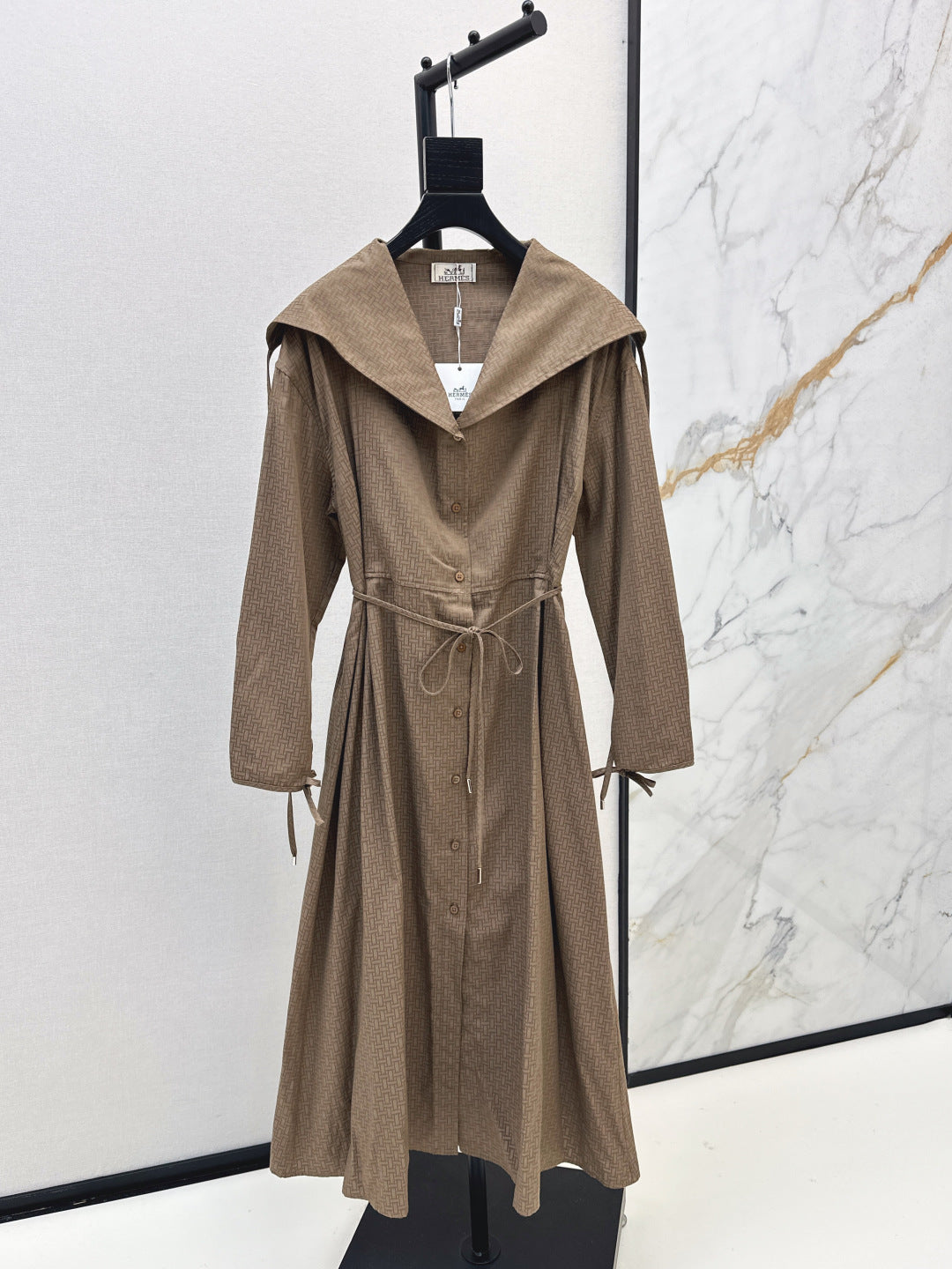 Herm 25fw jacquard dress
