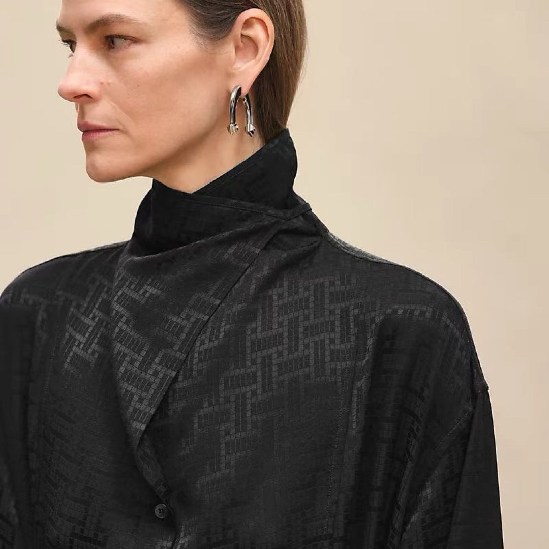 Herm 25fw jacquard dress