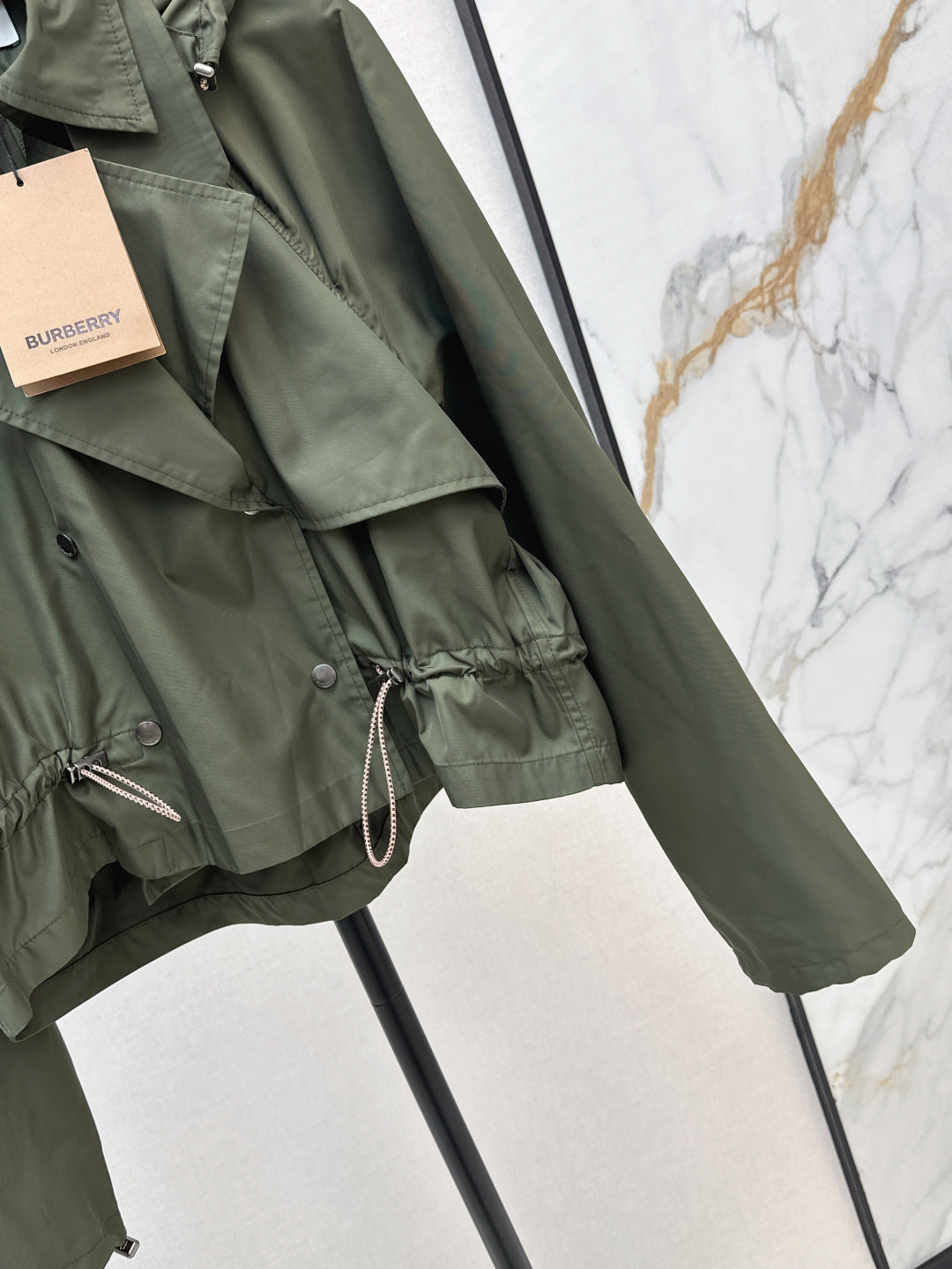 Bur 25fw drawstring jacket