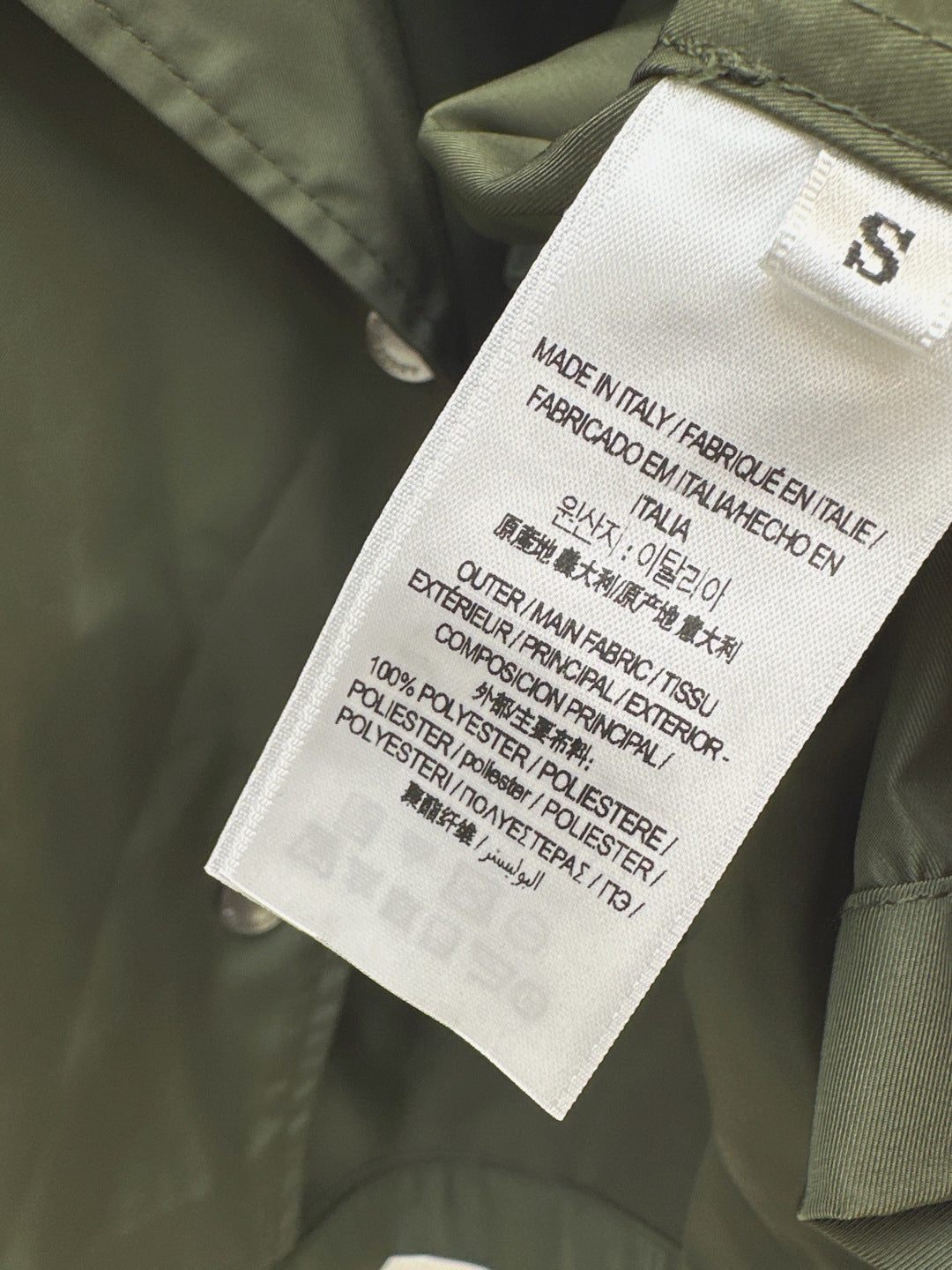 Bur 25fw drawstring jacket