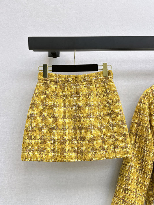 Chan 25fw woven skirt