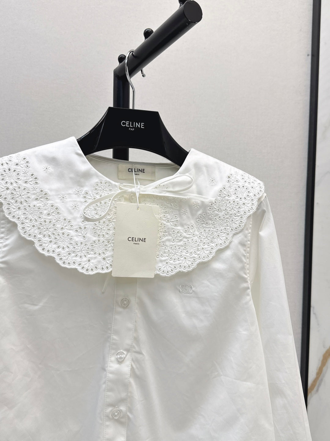 Celi 25fw embroidered shirt