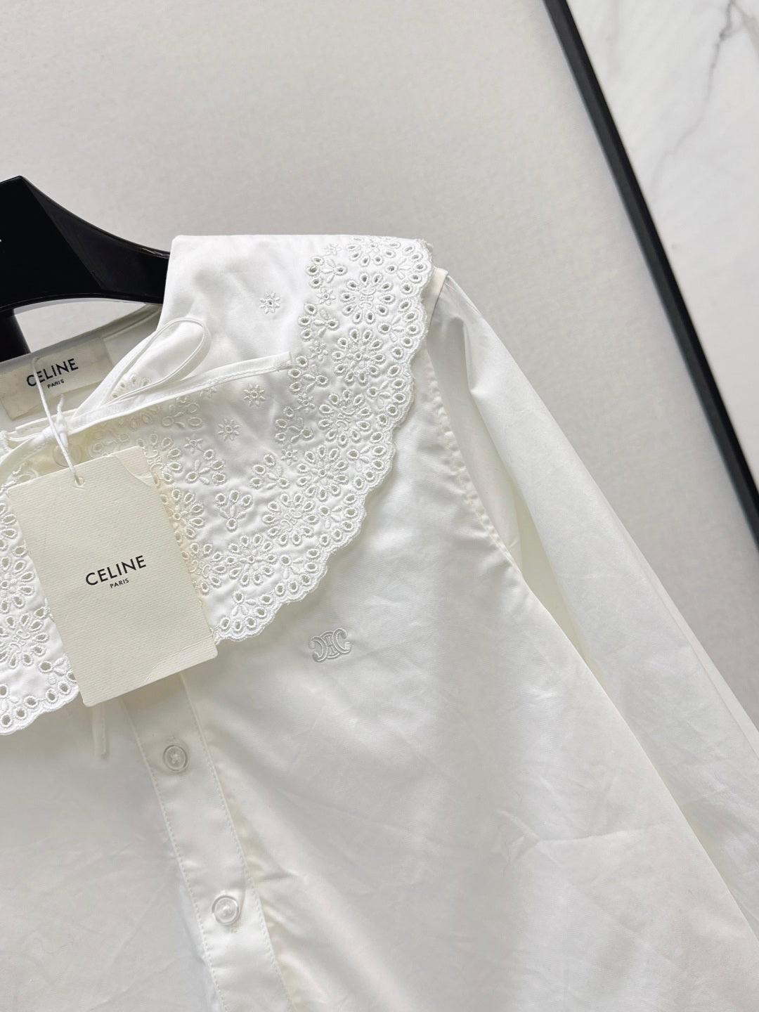 Celi 25fw embroidered shirt