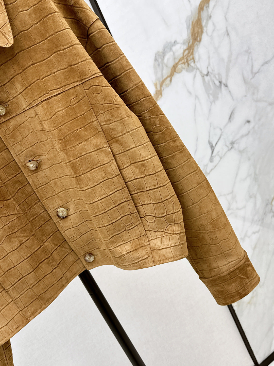 Louis 25fw suede jacket