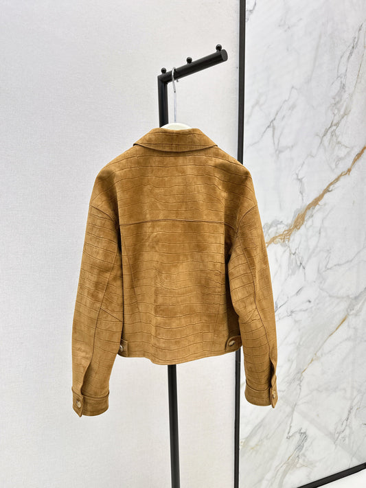 Louis 25fw suede jacket