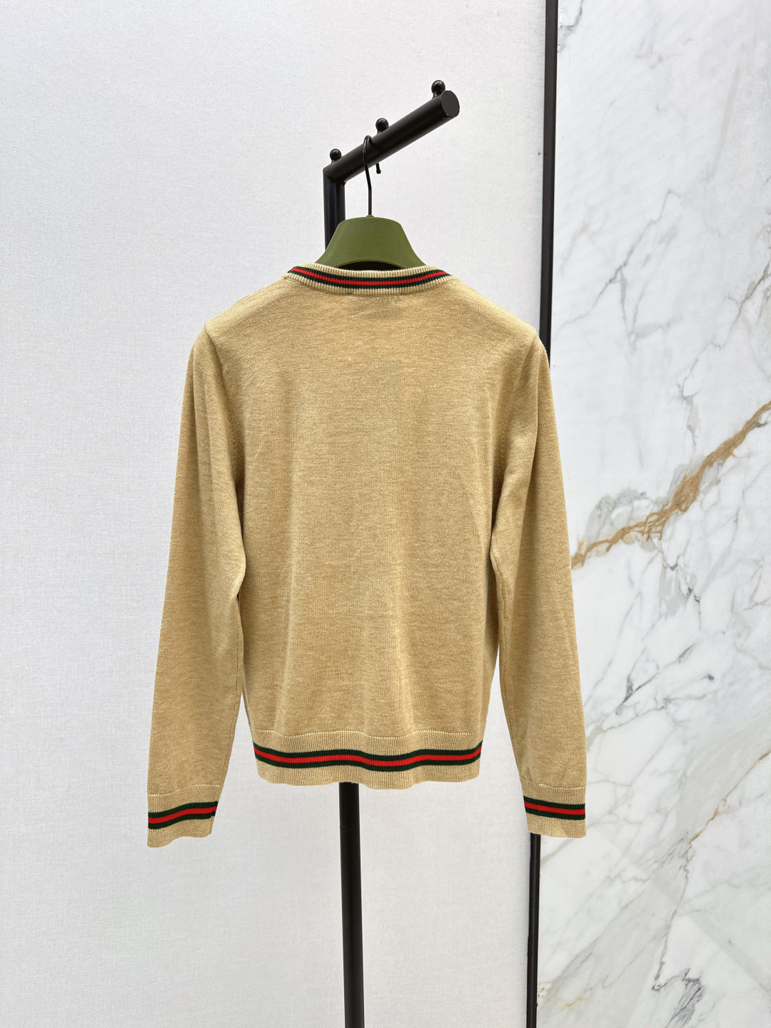 Guc 25fw jacquard cardigan