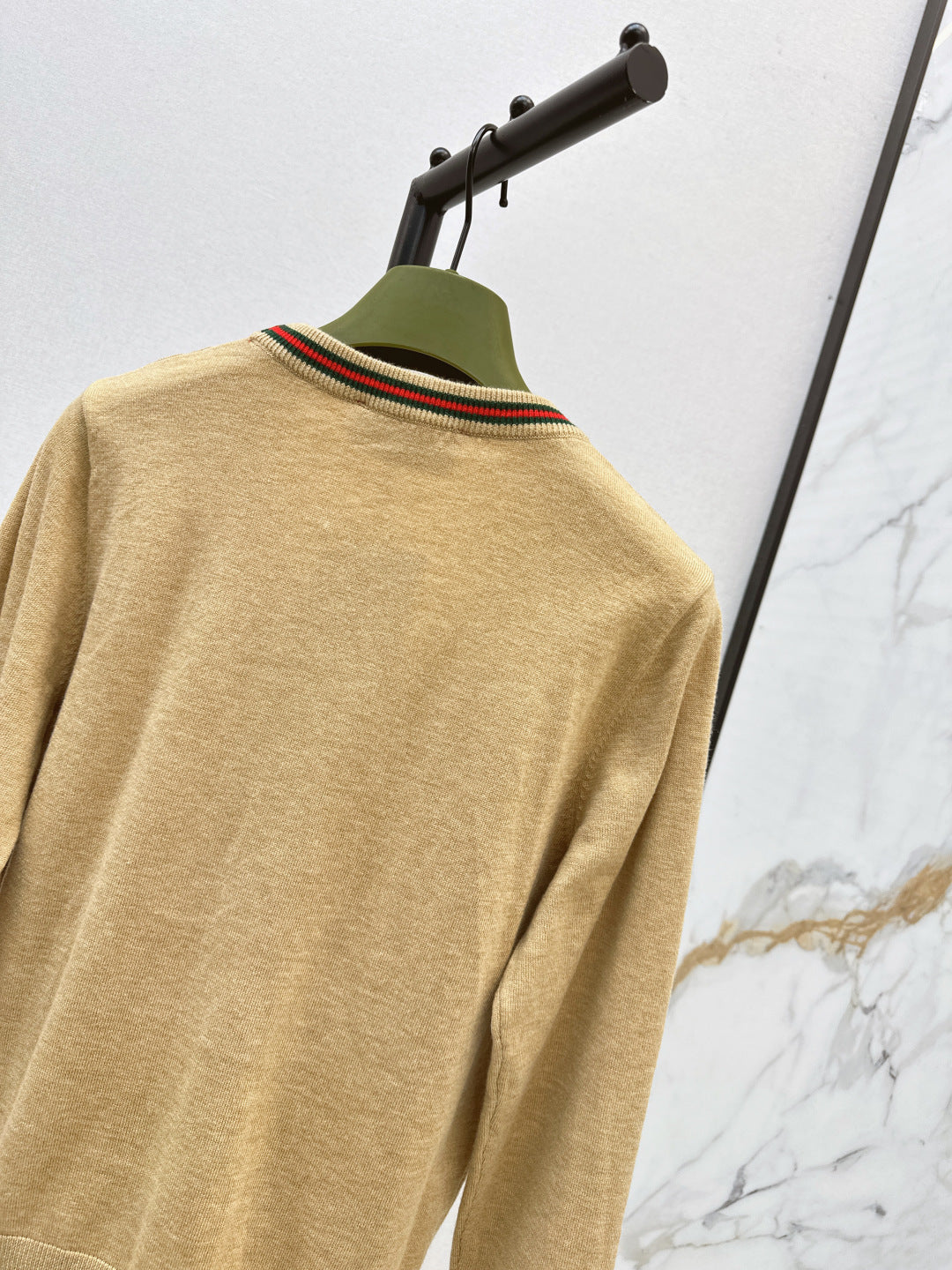 Guc 25fw jacquard cardigan