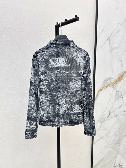 CD 25fw printed shirt