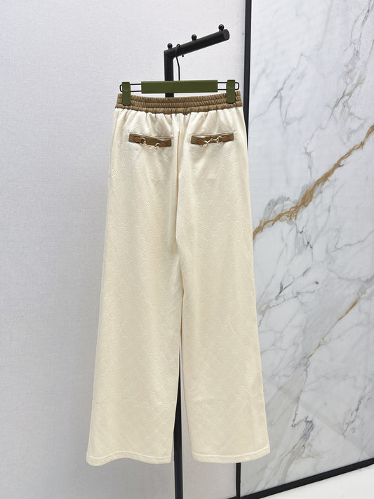 Guc 25fw jacquard pants