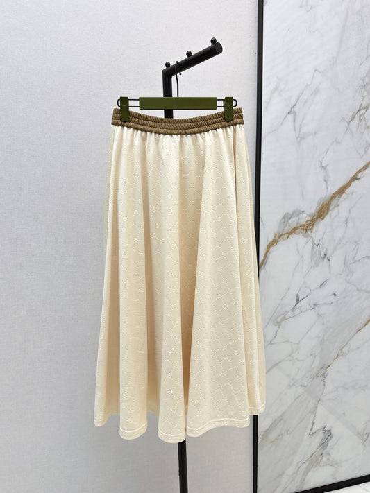 Guc 25fw jacquard skirt