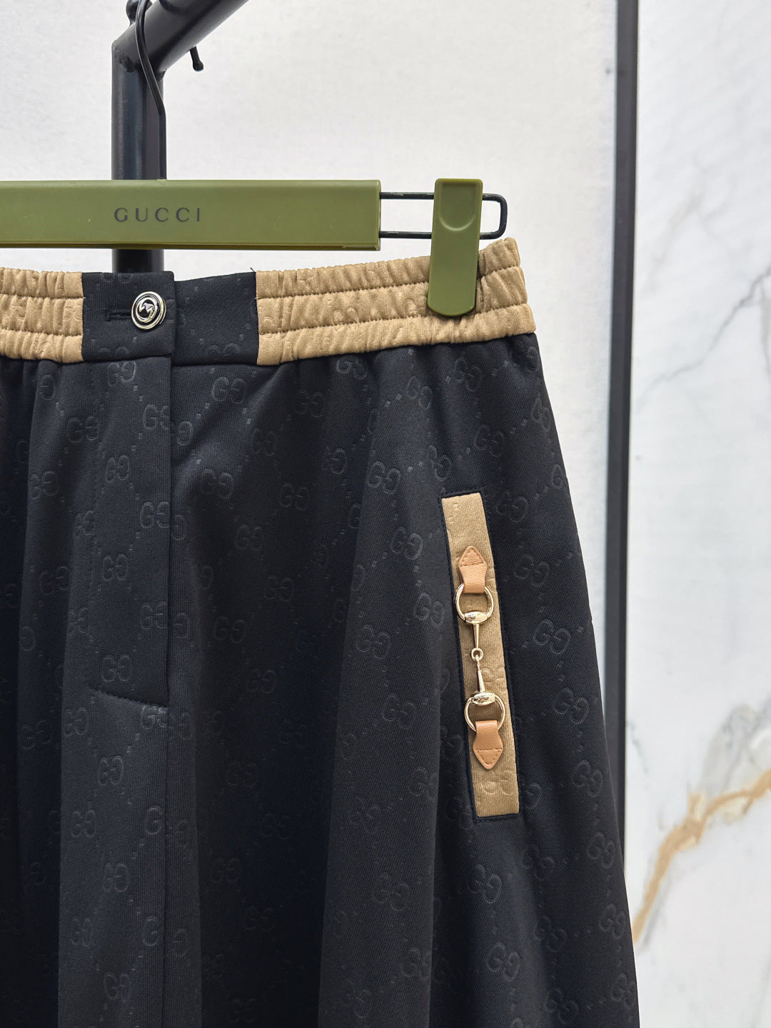 Guc 25fw jacquard skirt