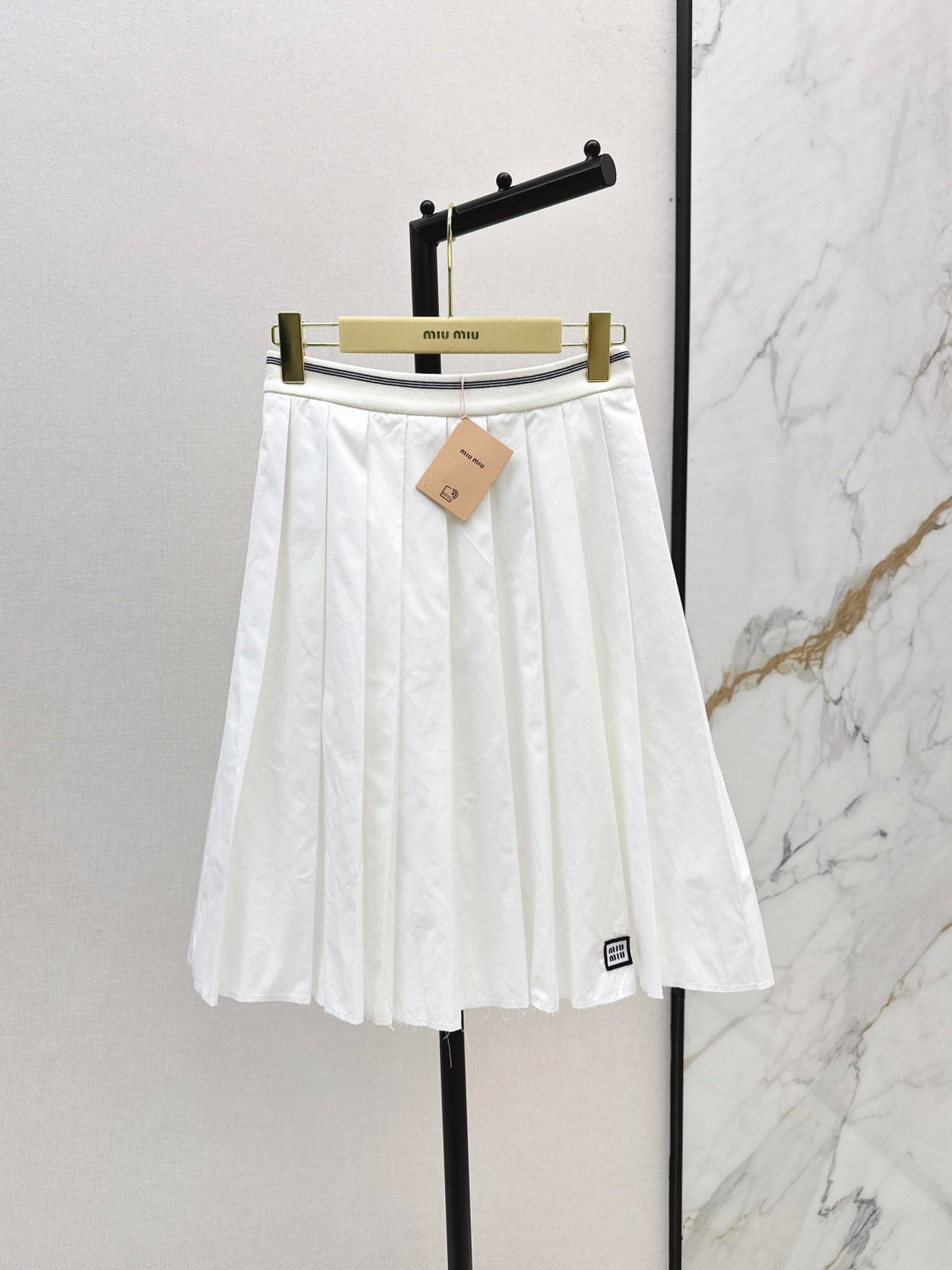 Miu 25fw pleated skirt