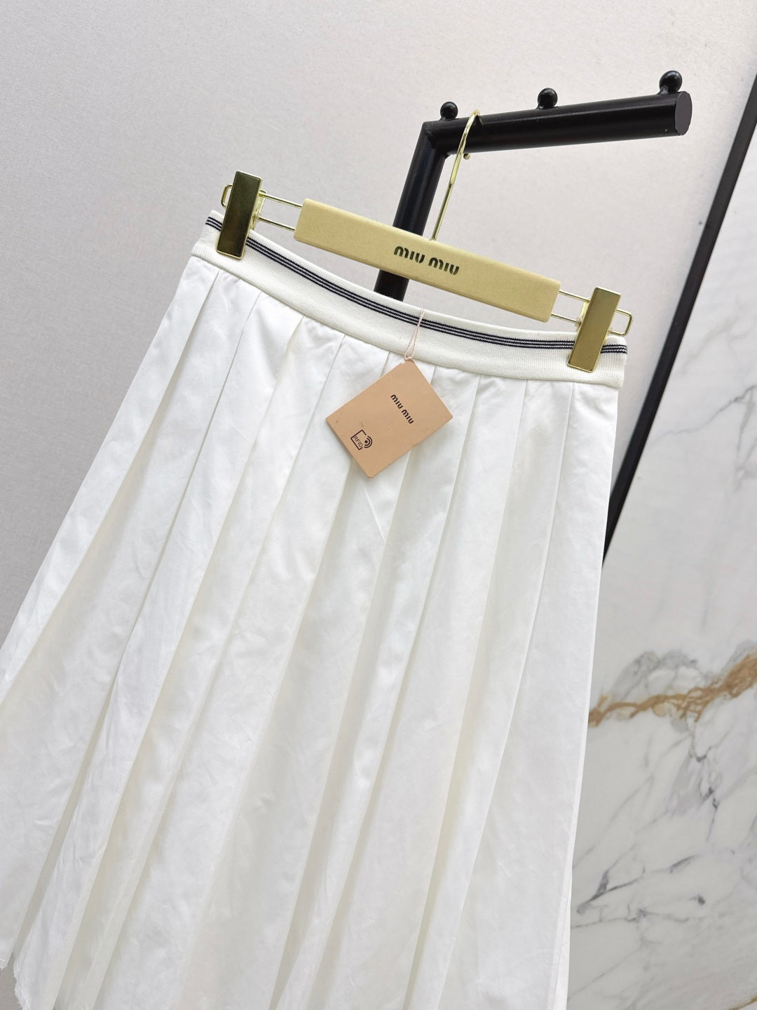 Miu 25fw pleated skirt