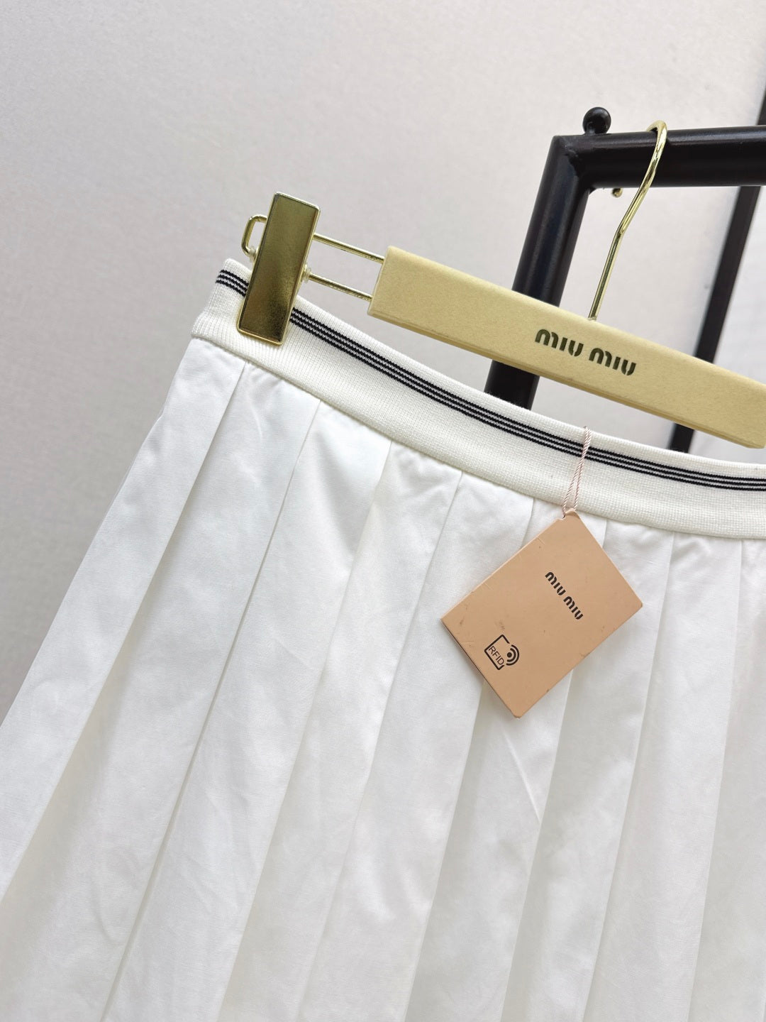 Miu 25fw pleated skirt