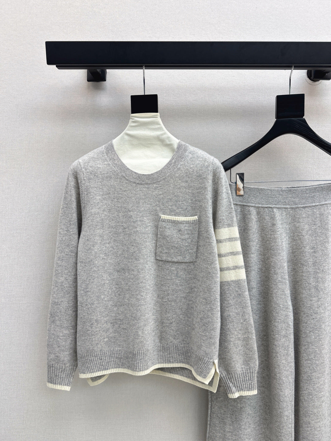Thom 25fw knitted suit
