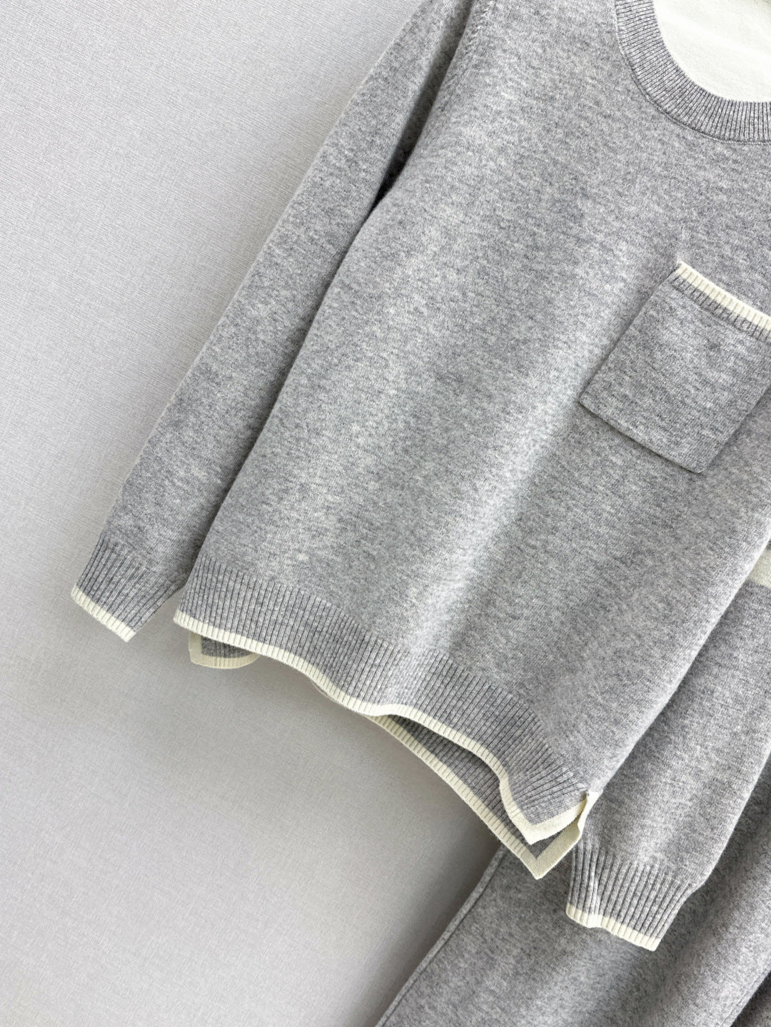 Thom 25fw knitted suit