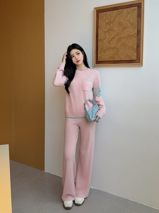 Thom 25fw knitted suit