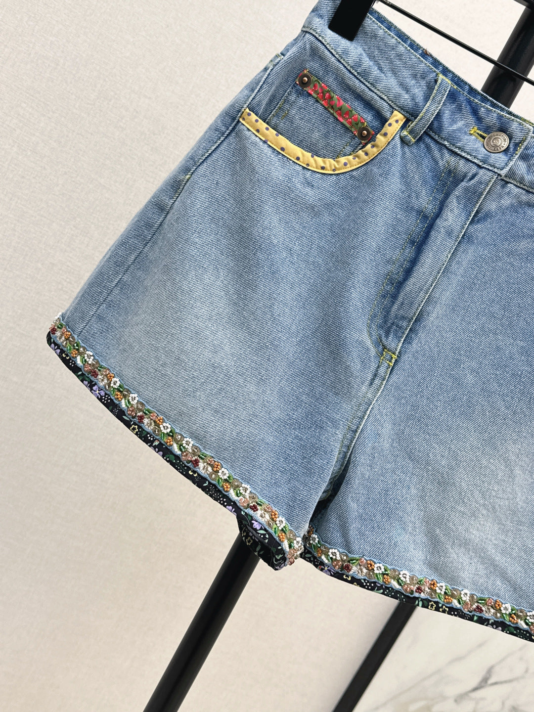 Valen 25fw denim short