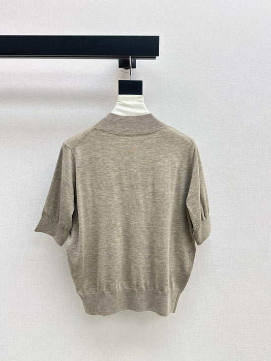 Loro 25fw knitted shirt