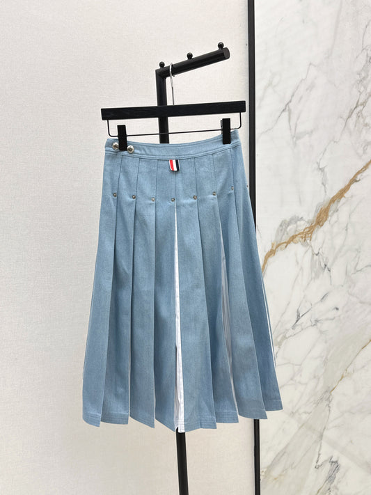 Miu 25fw denim skirt