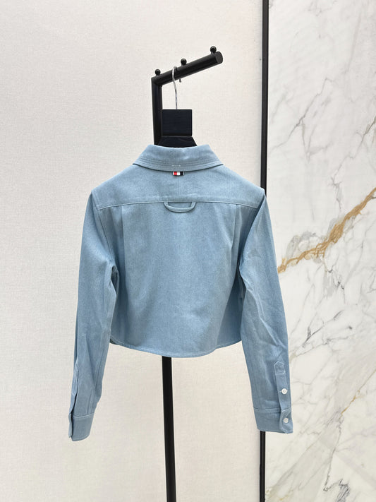 Thom 25fw denim shirt