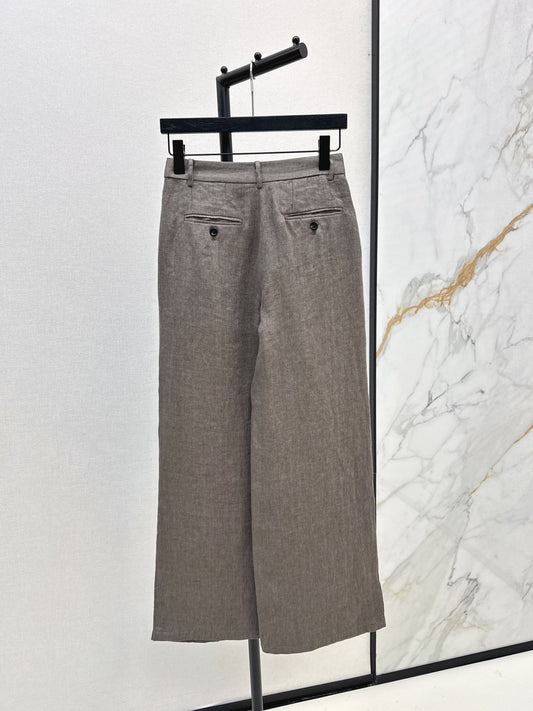Loro 25fw linen pants
