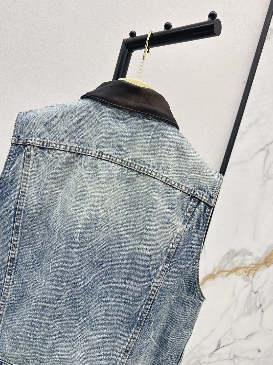 Miu 25fw denim vest