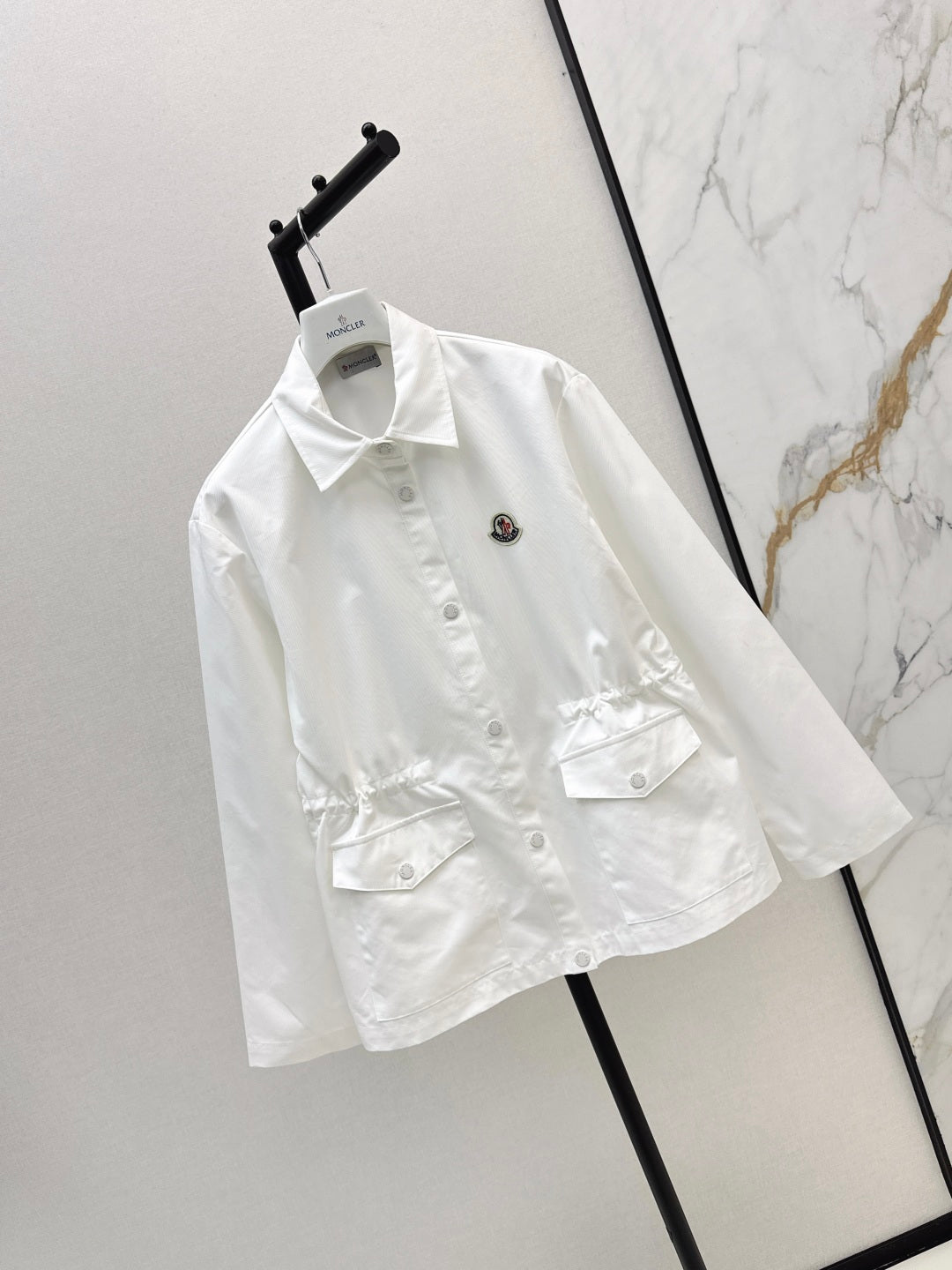 Monc 25fw drawstring jacket