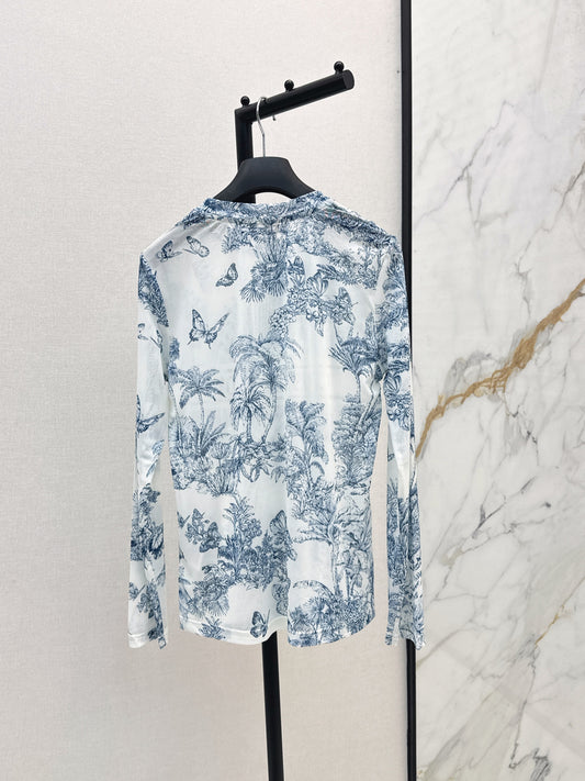 CD 25fw printed shirt