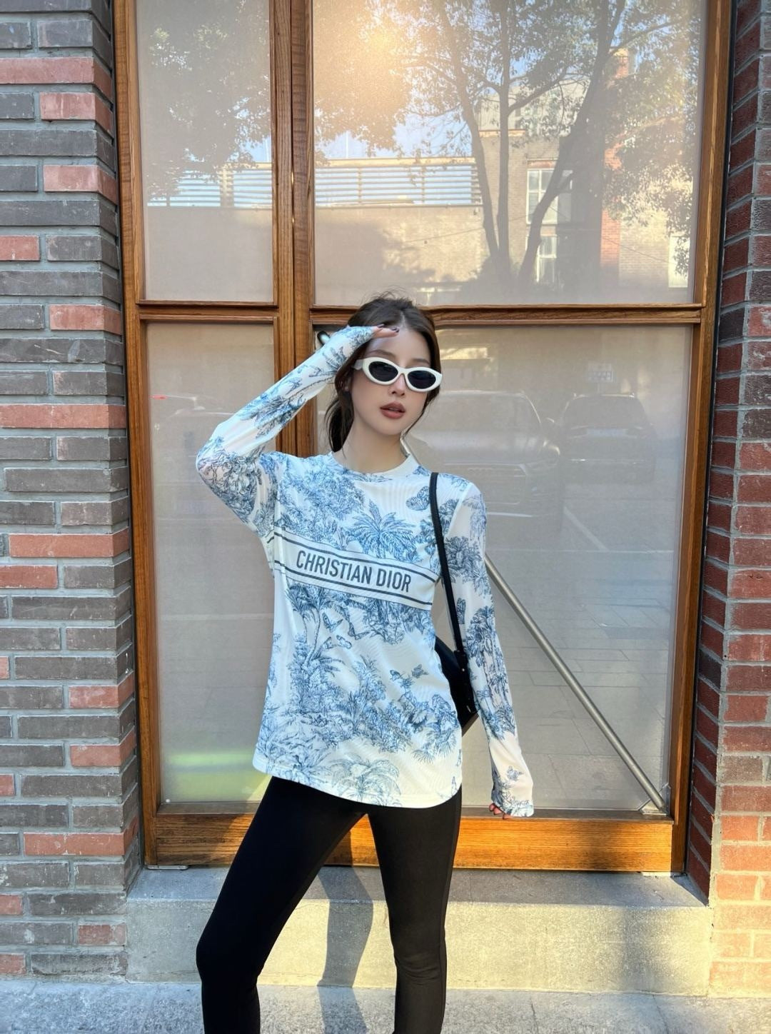 CD 25fw printed shirt
