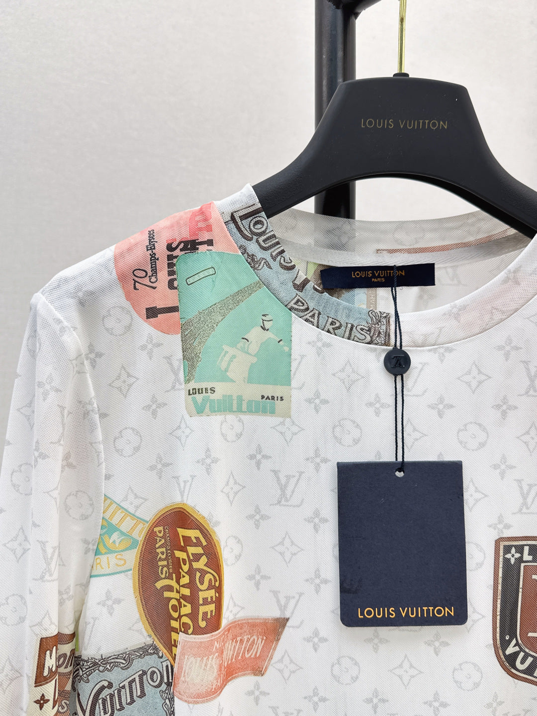 Louis 25fw printed shirt