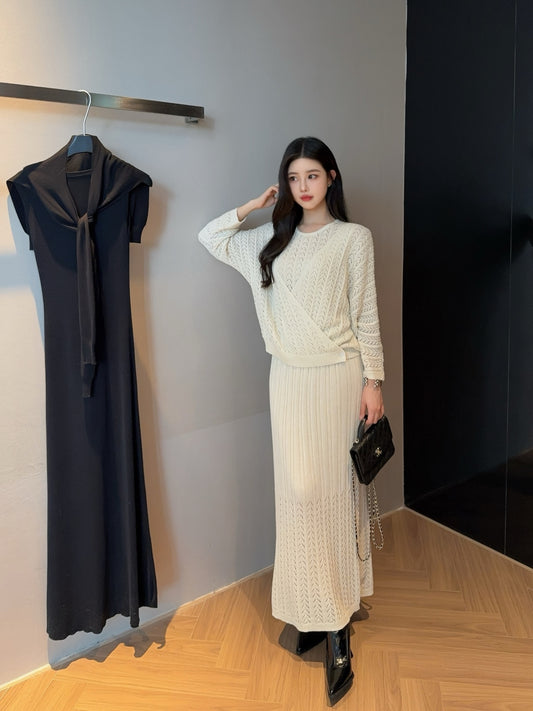 Brune 25fw knitted suit