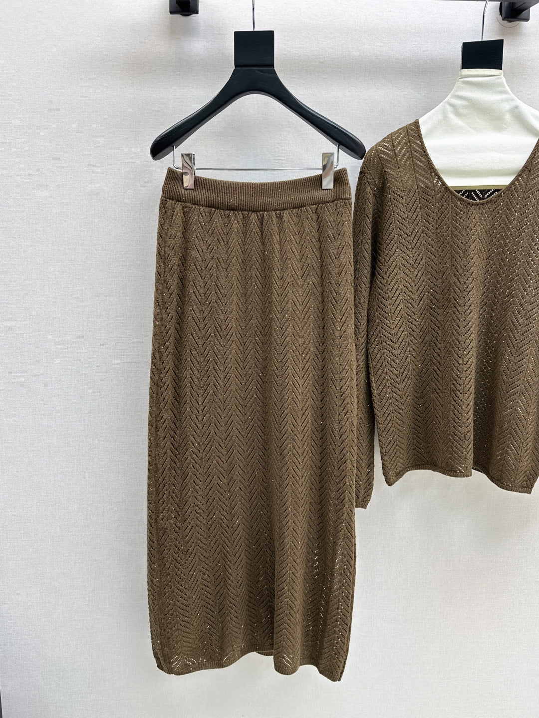 Brune 25fw knitted suit