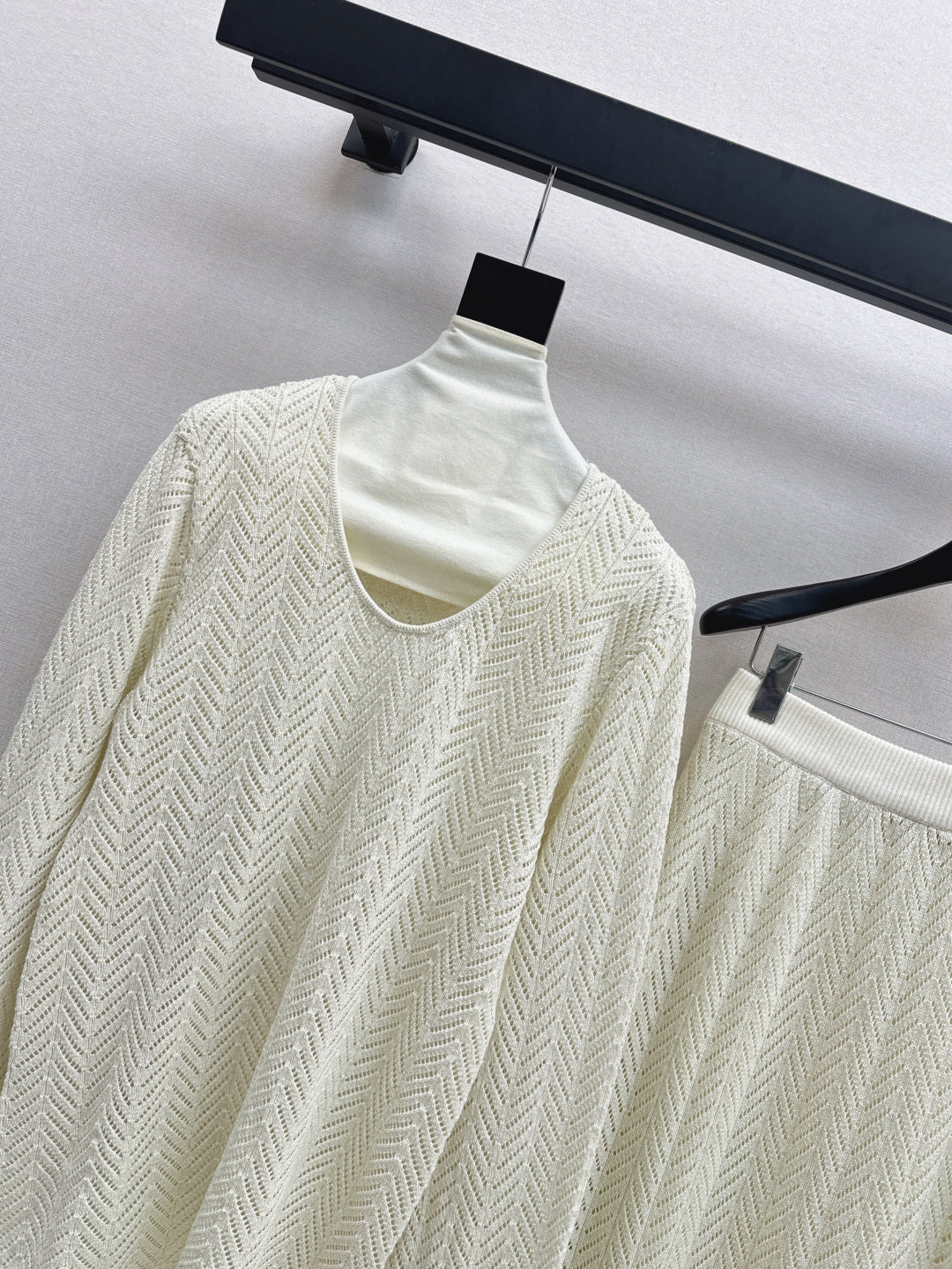 Brune 25fw knitted suit