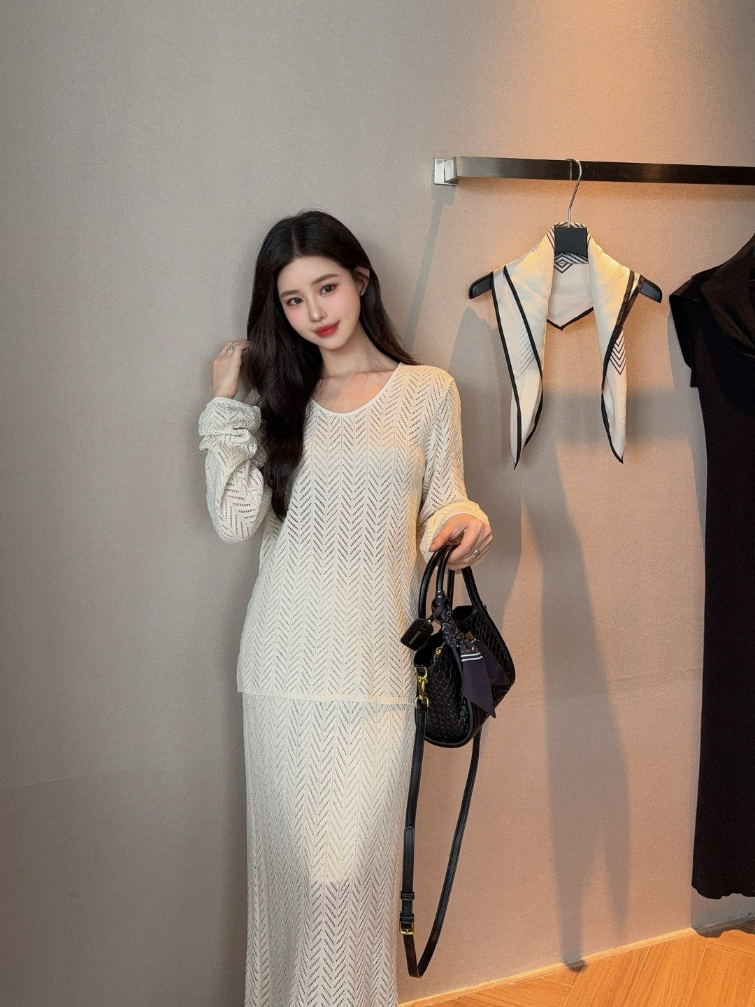 Brune 25fw knitted suit