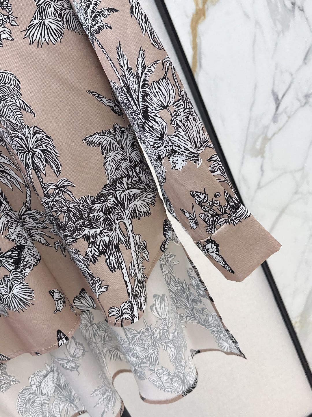 CD 25fw printed shirt